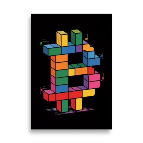 Satoshi’s Pixels Poster