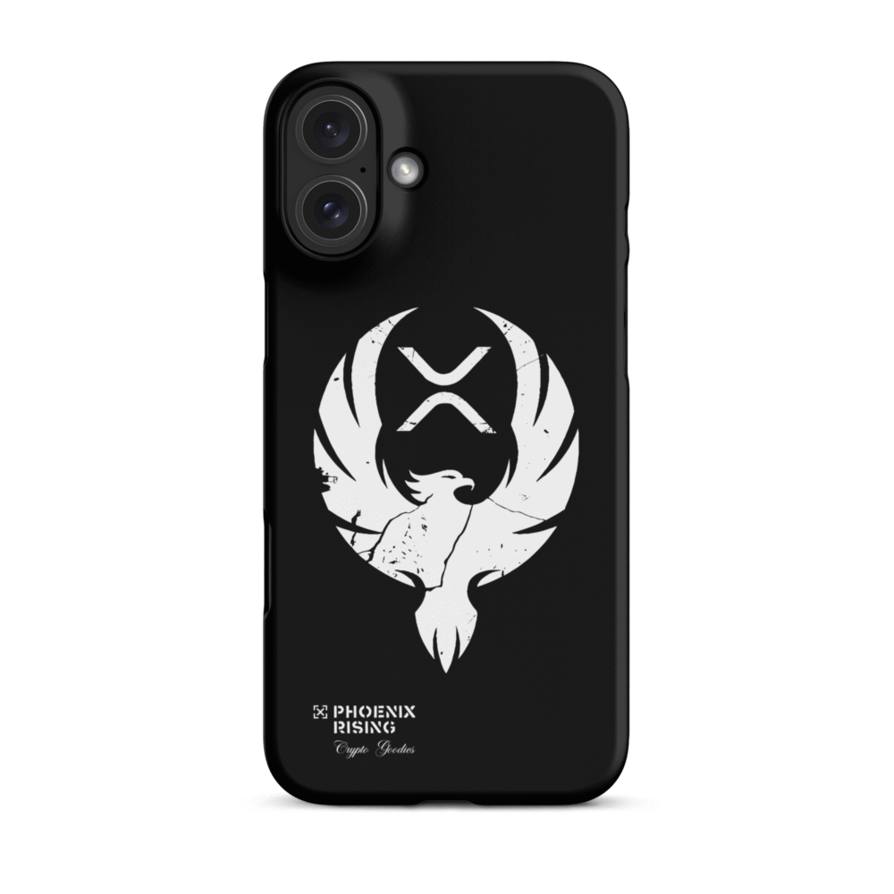snap case for iphone matte iphone 16 plus front 686ce31802541 - XRP: Phoenix Rising Snap Case for iPhone®