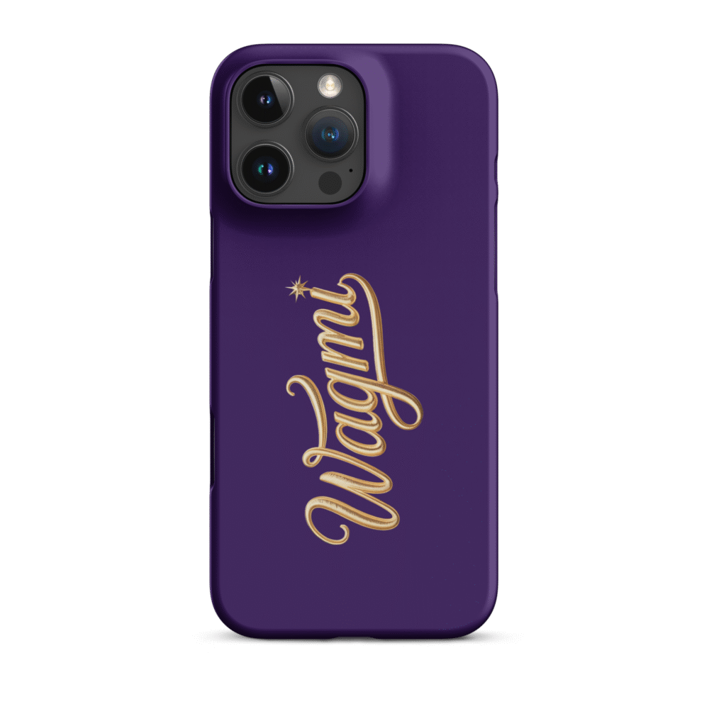 snap case for iphone matte iphone 16 pro max front 686cedd063e7c - WAGMI Snap Case for iPhone®