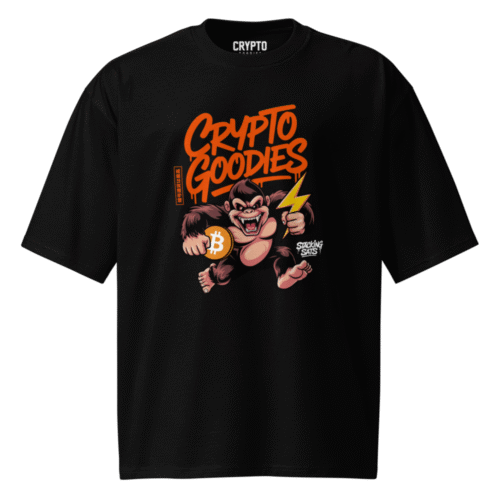Stacking Sats x Crypto Goodies Oversized T-Shirt