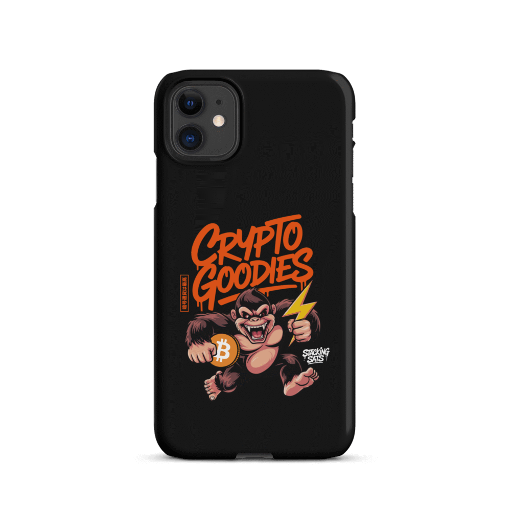 Stacking Sats x Crypto Goodies Snap Case for iPhone®