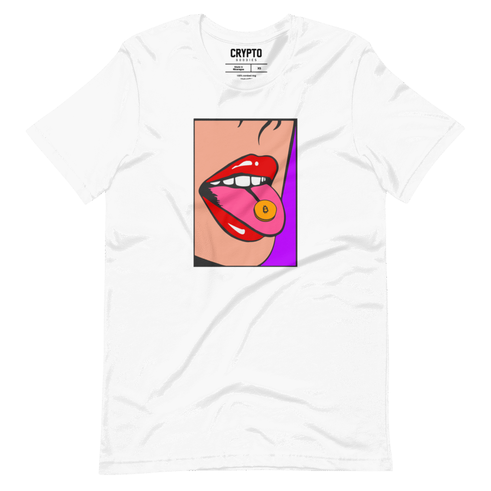 unisex staple t shirt white front 6873a38d74a8f - Bitcoin Pill T-Shirt