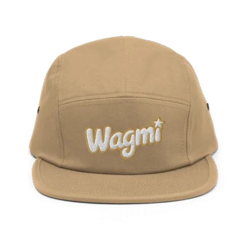 WAGMI Five Panel Cap