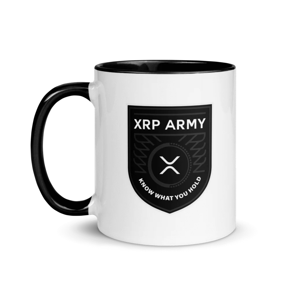 XRP Army: Know What You Hold Mug - Image 2