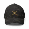 XRP Black Camo Closed-Back Cap