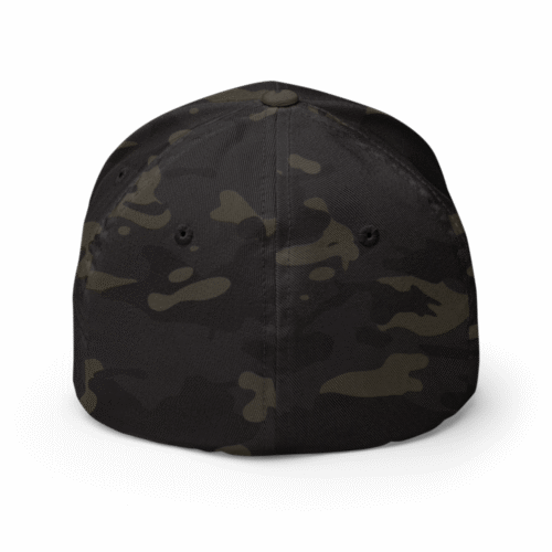 XRP Black Camo Closed-Back Cap