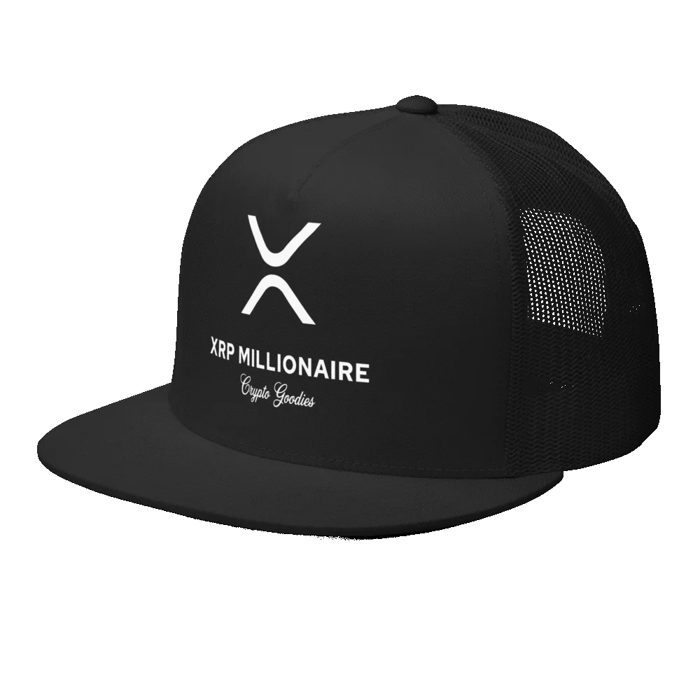 XRP Millionaire x Crypto Goodies Trucker Cap - Image 3