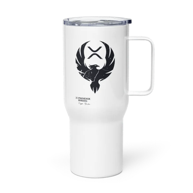Xrp: Phoenix Rising Travel Mug With A Handle