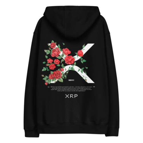 XRP & Roses Premium Hoodie