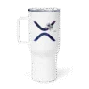 XRP To The Moon Travel Mug With a Handle
