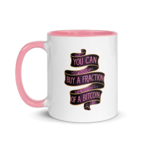You Can Buy a Fraction of a Bitcoin Mug