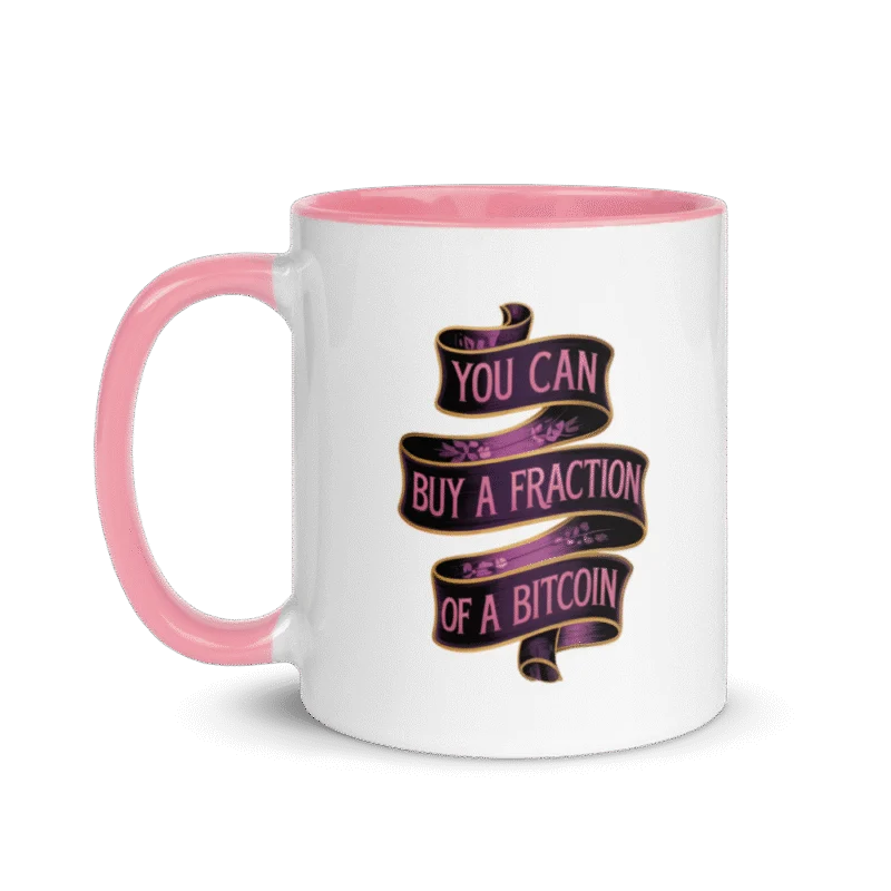 You Can Buy a Fraction of a Bitcoin Mug