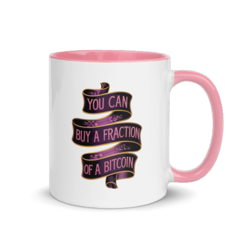 You Can Buy a Fraction of a Bitcoin Mug