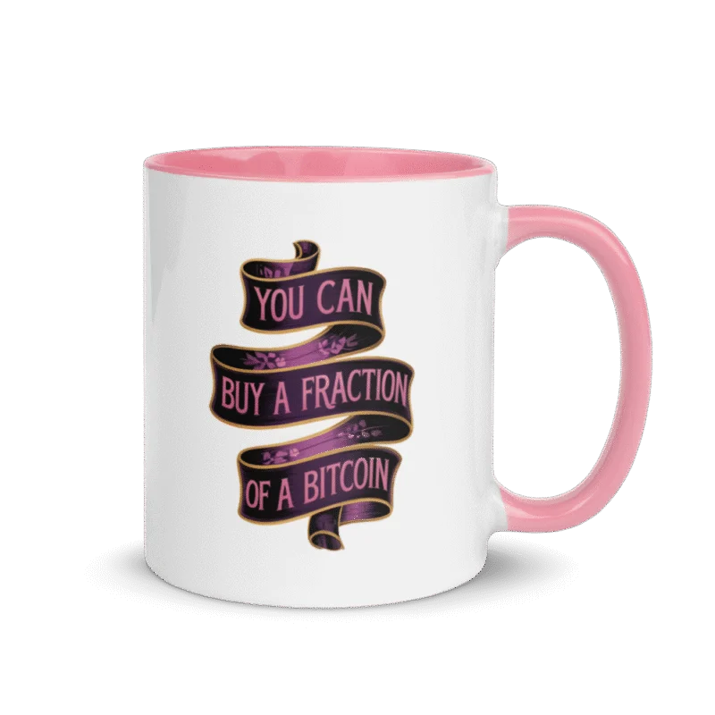 You Can Buy a Fraction of a Bitcoin Mug