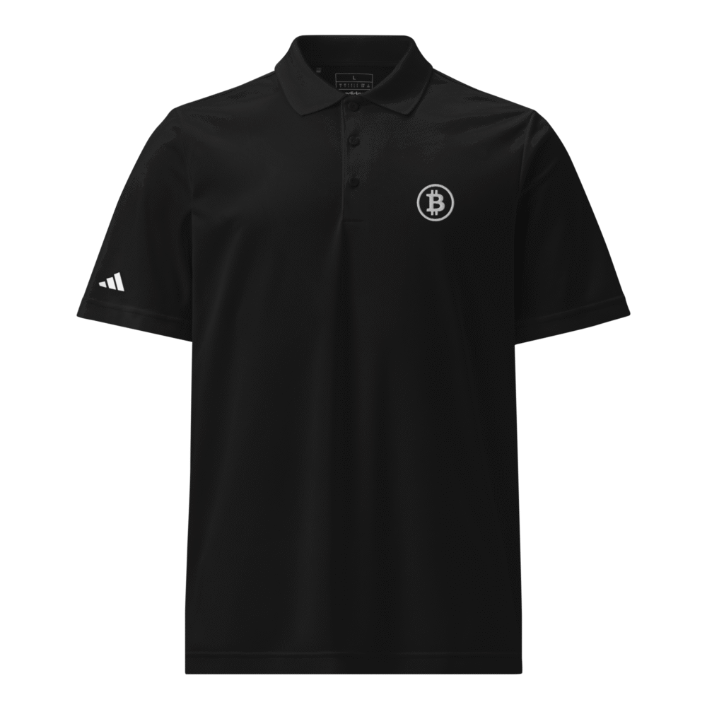 adidas sport polo shirt black front 689e3226b8526 - Bitcoin Sport Polo x adidas