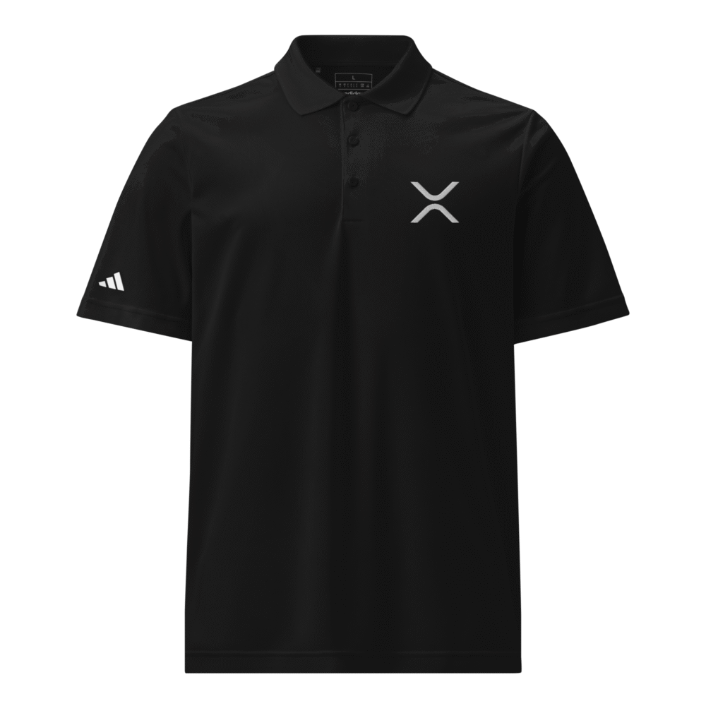 adidas sport polo shirt black front 689e391a754ba - XRP Sport Polo x adidas