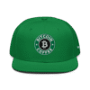 Bitcoin Coffee Snapback Hat