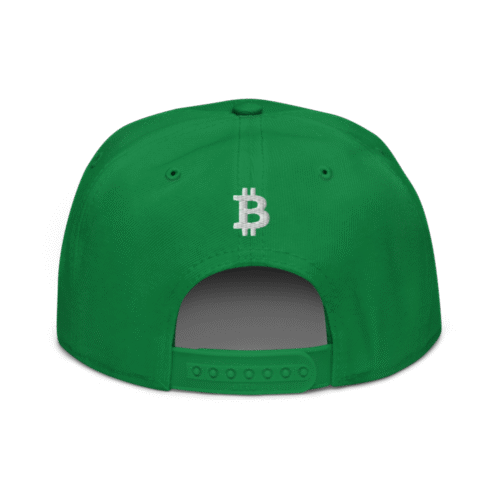 Bitcoin Coffee Snapback Hat