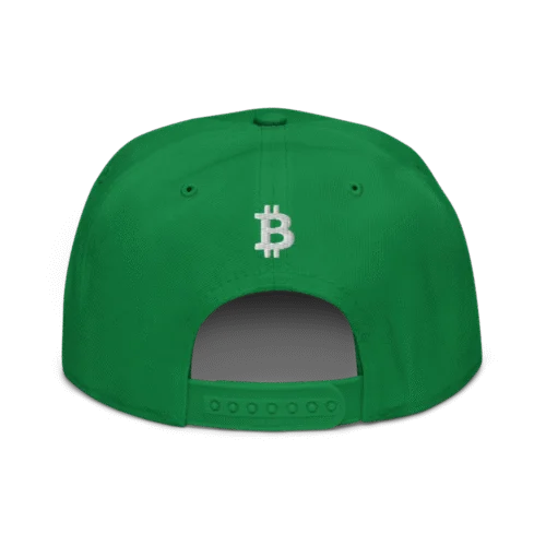 Bitcoin Coffee Snapback Hat