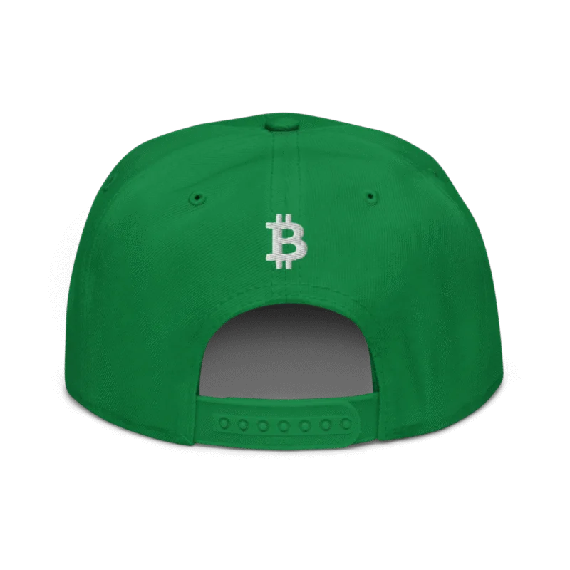 Bitcoin Coffee Snapback Hat