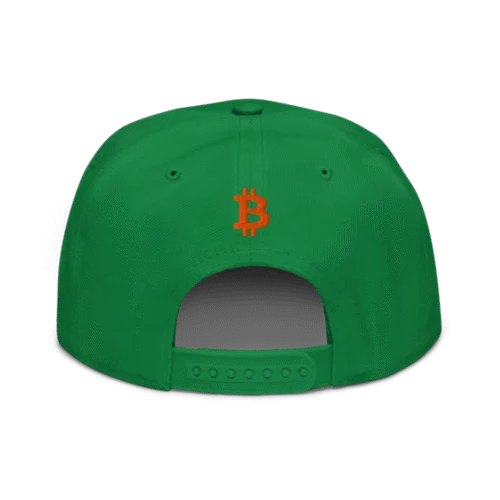 Bitcoin Double B Snapback Hat