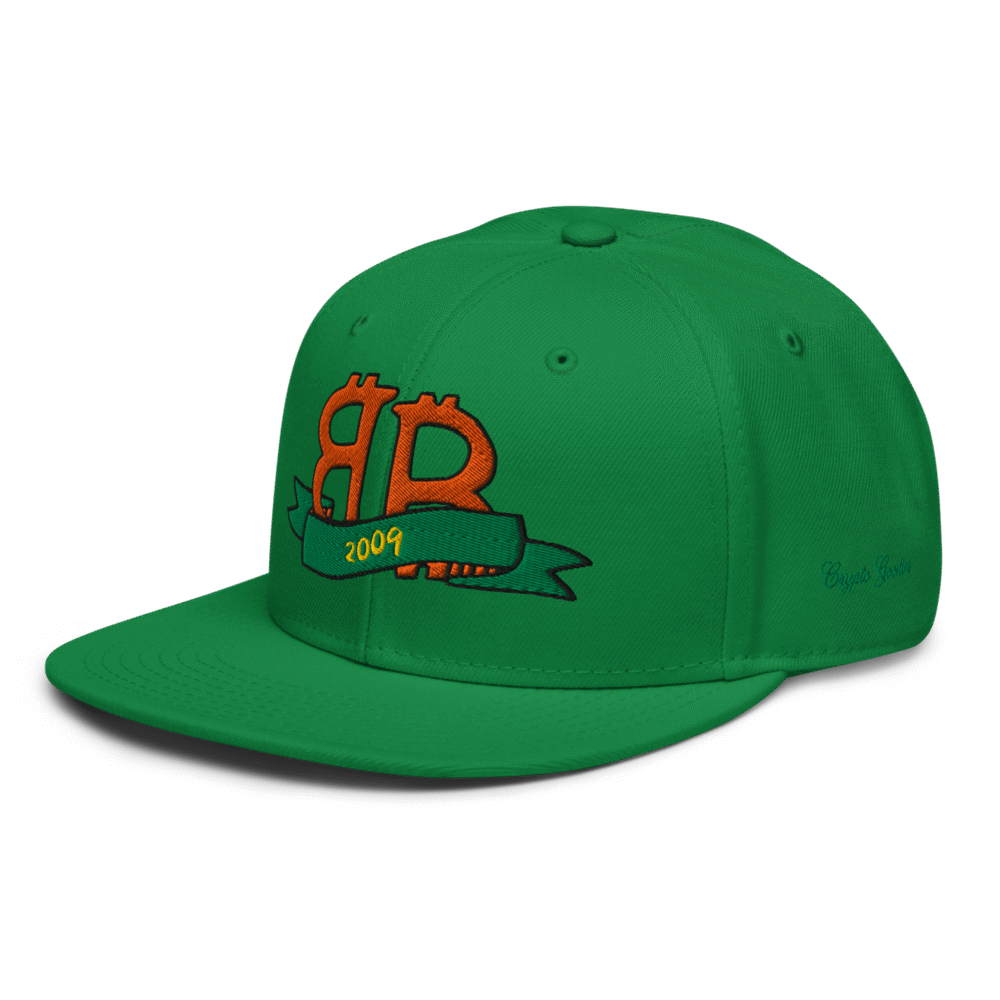 Bitcoin Double B Snapback Hat