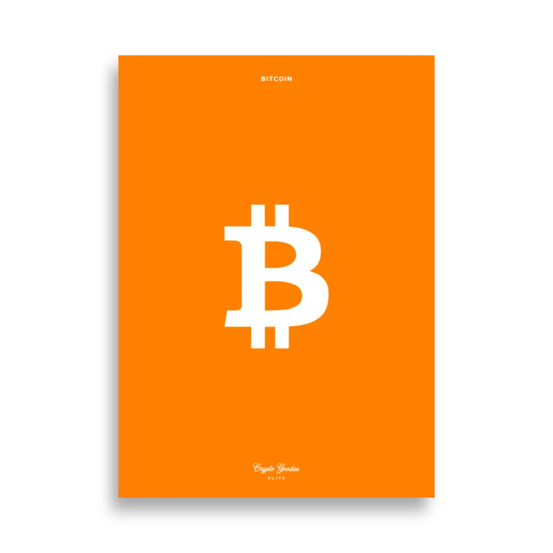 Bitcoin [ORANGE] Poster