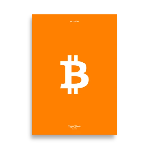 Bitcoin [ORANGE] Poster
