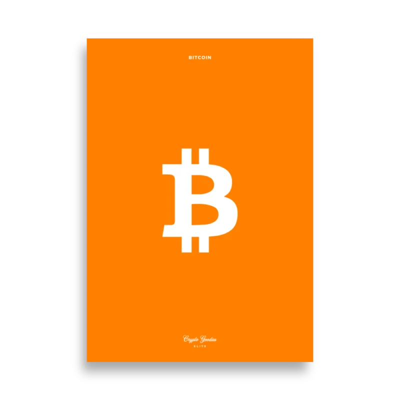 Bitcoin [ORANGE] Poster
