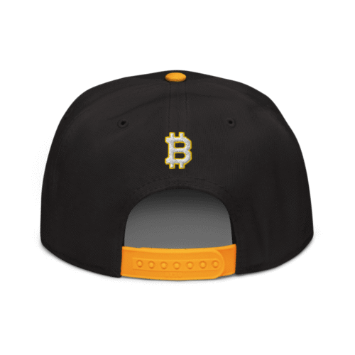 Bitcoin Sports Snapback Hat