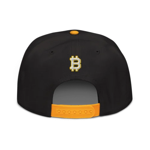 Bitcoin Sports Snapback Hat