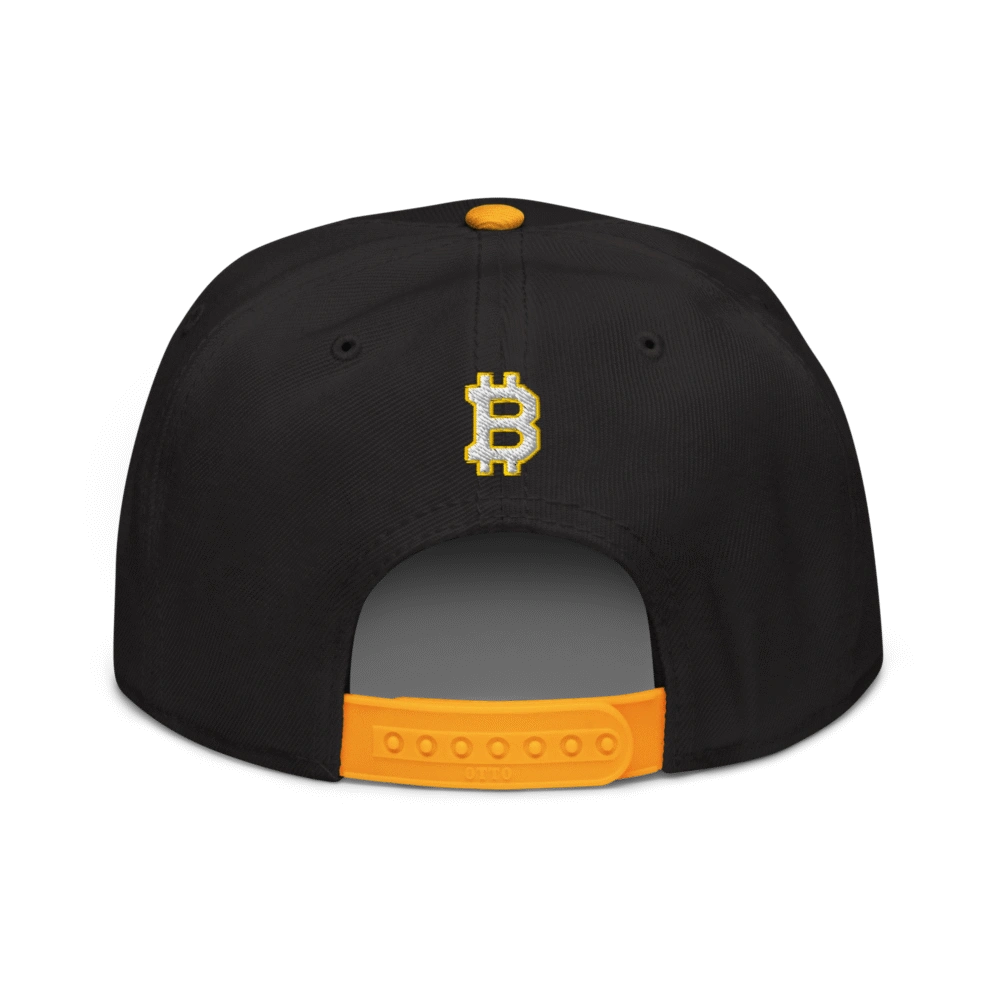 Bitcoin Sports Snapback Hat