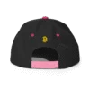 Bitcoin: World Champions Neon Pink Snapback Hat
