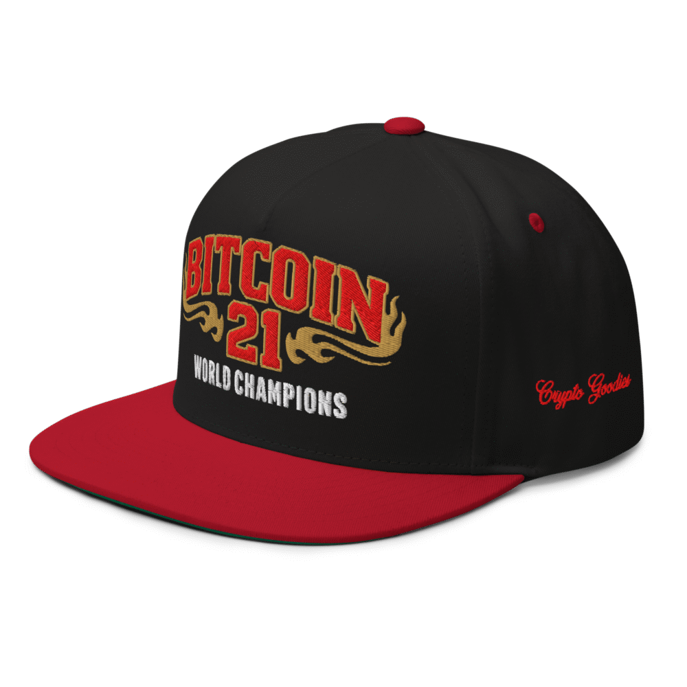 Bitcoin: World Champions Snapback Hat