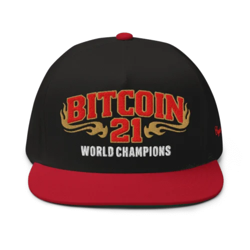 Bitcoin: World Champions Snapback Hat