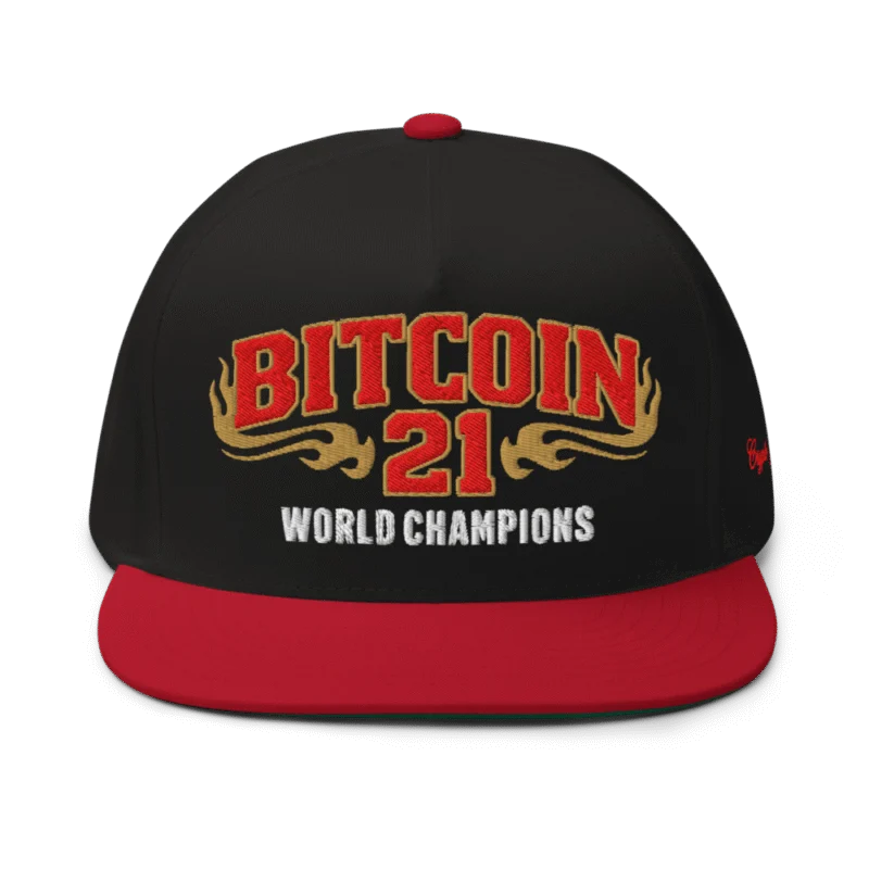 Bitcoin: World Champions Snapback Hat