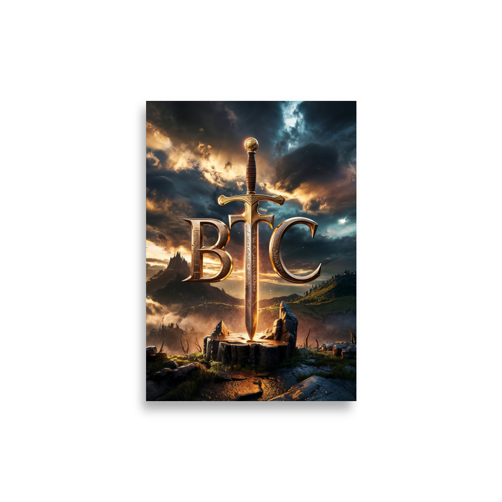 BTC Sword Poster