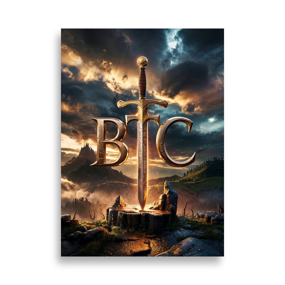 BTC Sword Poster