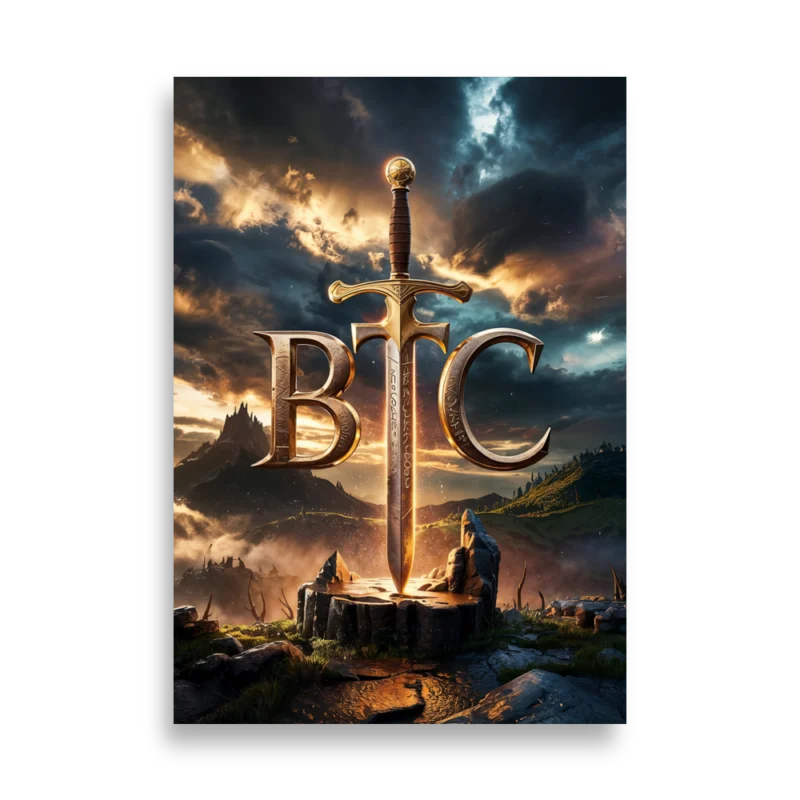 BTC Sword Poster