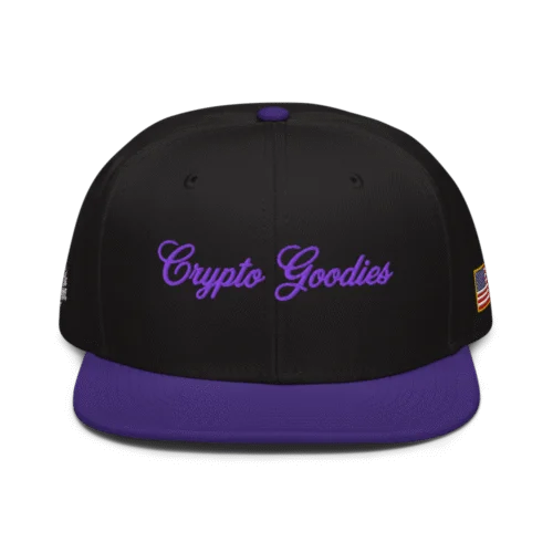 Crypto Goodies USA Snapback Hat