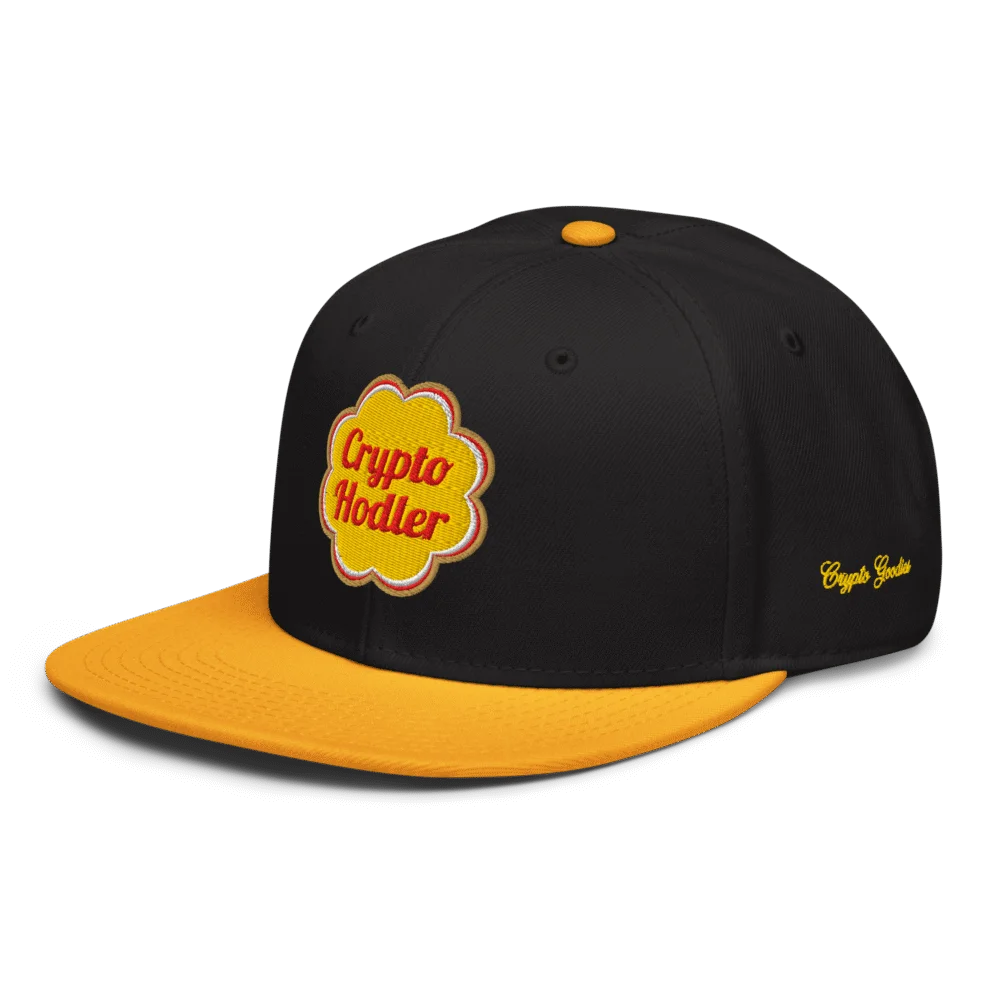 Crypto Hodler Snapback Hat - Image 3