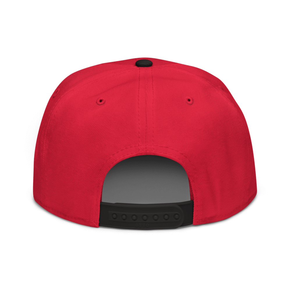 Ethereum: Flames Edition Snapback Hat