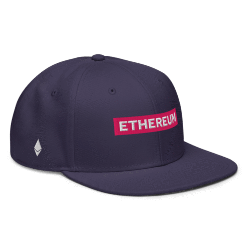 Ethereum Snapback Hat