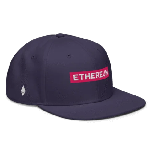 Ethereum Snapback Hat