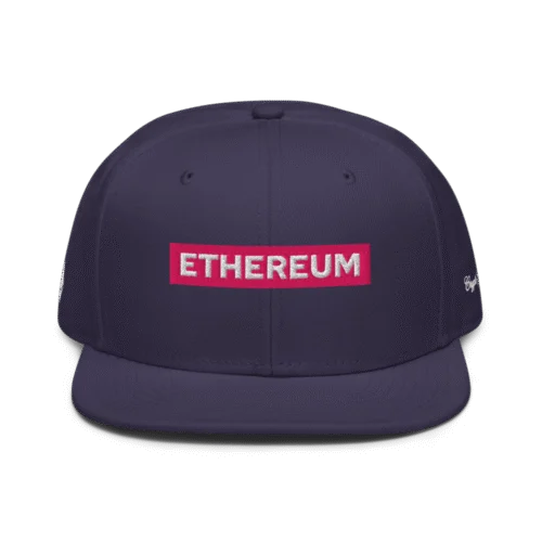 Ethereum Snapback Hat