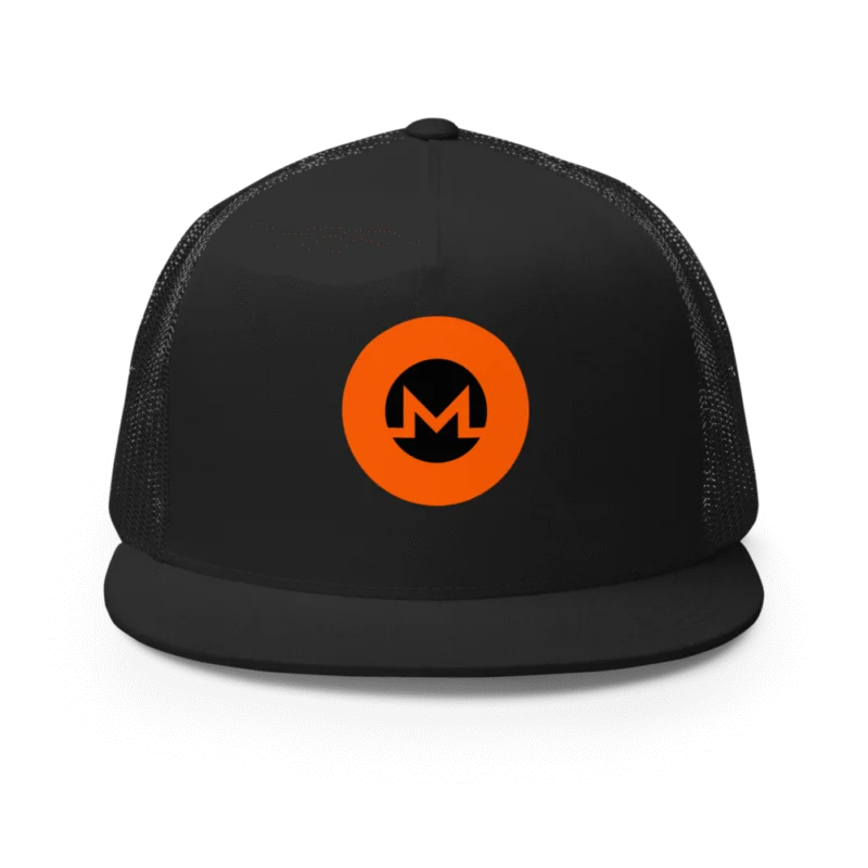 Monero [Orange] Trucker Cap