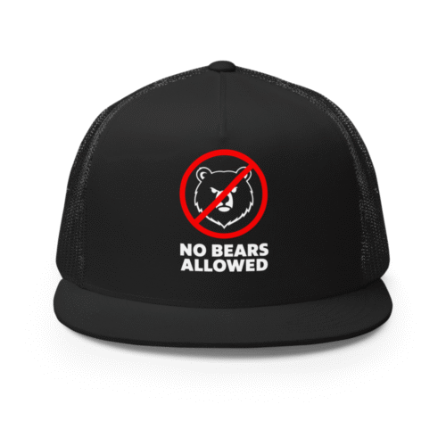No Bears Allowed Trucker Cap