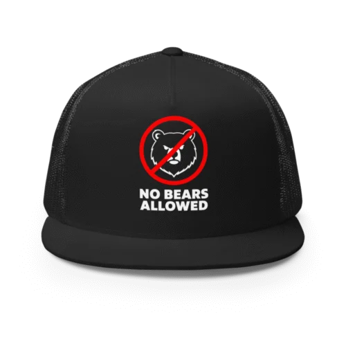 No Bears Allowed Trucker Cap