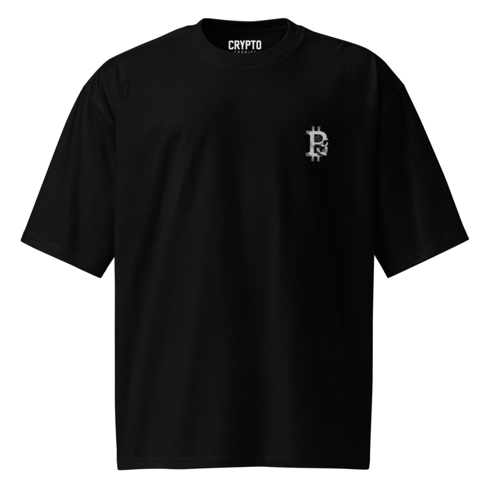 Skull of Satoshi Oversized T-Shirt - Image 2