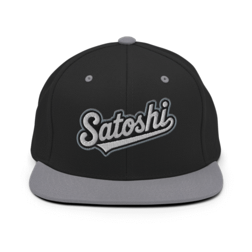 Satoshi Snapback Hat
